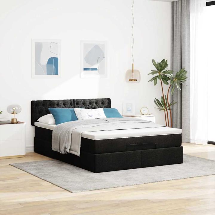Produktbild vidaXL osmanischer Bettrahmen (140 x 200 cm)