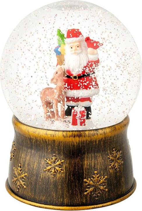 Lumineo Father Christmas Snowball Colourful