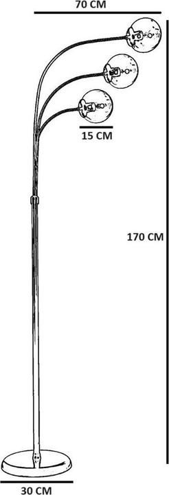Actual product image Opviq Badi (E27)