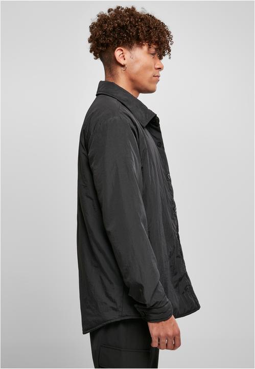 Actual product image Urban Classics Padded Nylon Shirt Jacket - 16642 (S)