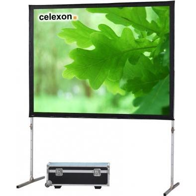 Celexon Mobil Expert, Leinwand, 4:3 (120.08", 4:3), Leinwand, Schwarz, Weiss