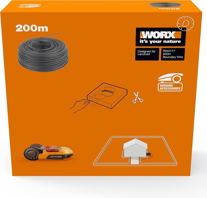 Image du produit Worx Wa0177 (Tondeuse automatique, Installation du robot de tonte)