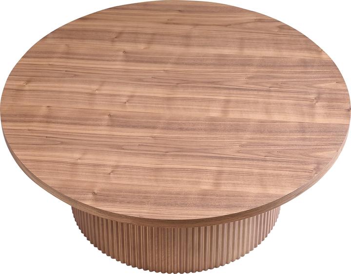 Image du produit SIT Möbel Table basse Ø 85 cm noyer en bois foncé, avec