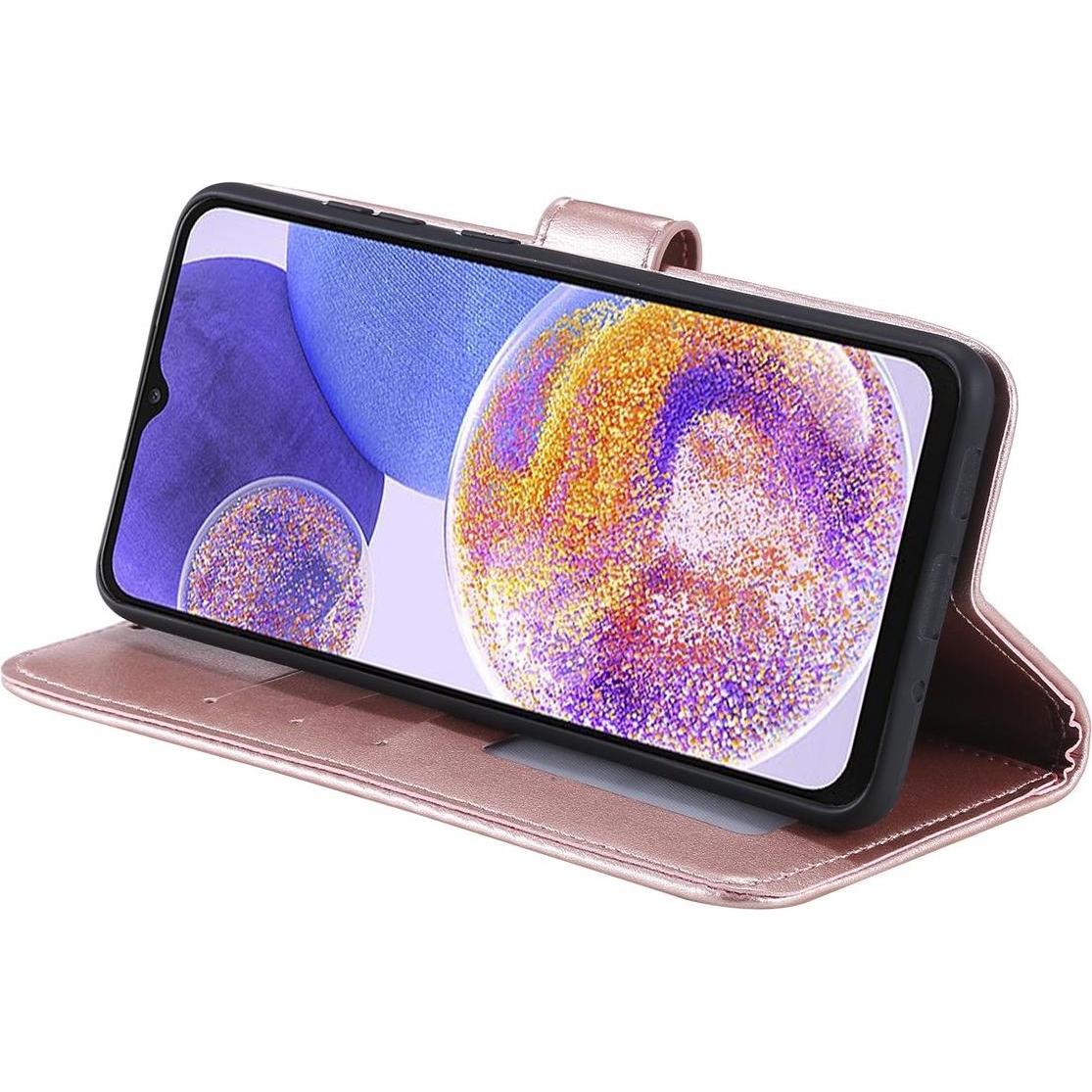 Thumbnail - König Design Hülle Handy Schutz für Samsung Galaxy A23 Case Cover Tasche Wallet Etui 360 Grad (Samsung Galaxy A23), Smar...