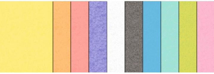 Produktbild Ursus Bastelfilz Pastell 150 g/m², 20 x 30 cm, 10 Blatt (Pastell sortiert, 10 x)