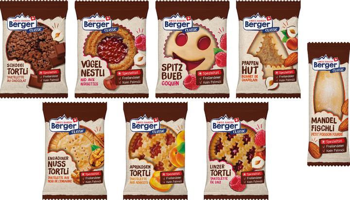 Image du produit Berger Tartelettes de Linzer (74 g)