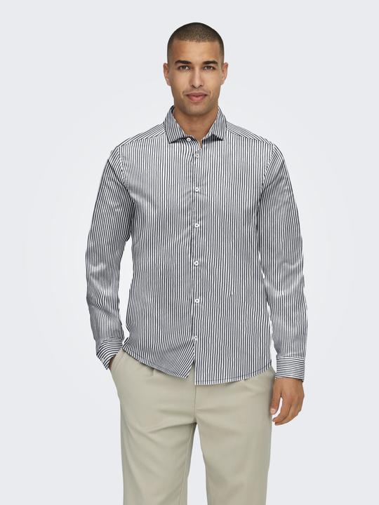 Produktbild Only & Sons Onsjordan Life Slim Twill Ls Shirt Noos (XL)