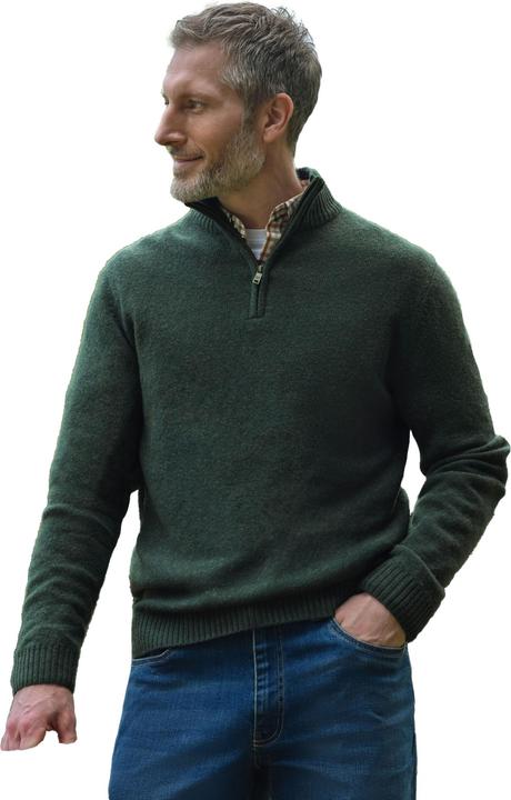 Produktbild Woolovers Lambswool Zip Neck Pullover (L)