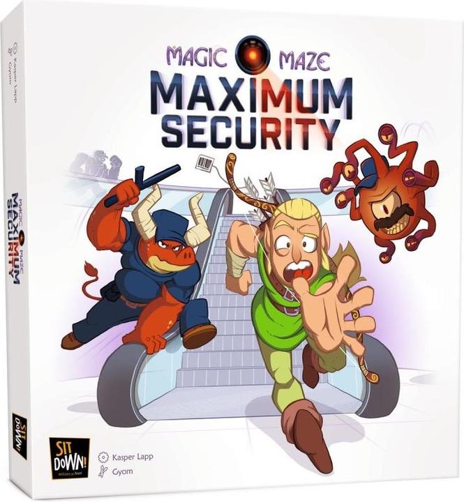 Produktbild Sit Down! Magic Maze: Maximum Security (Englisch, Französisch, Niederländisch, 1 - 8 Spieler)