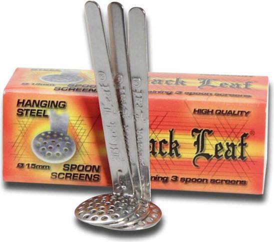 Black Leaf Edelstahl-Hängesiebe 3Stk. 15mm