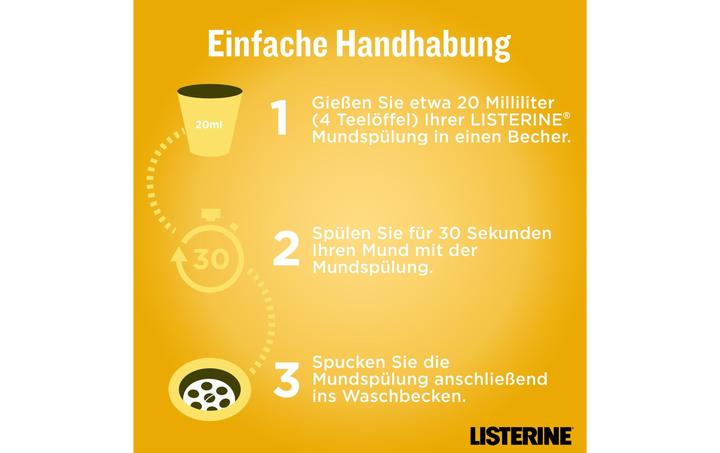 Immagine prodotto Listerine Zenzero e calce (500 ml, Collutorio)