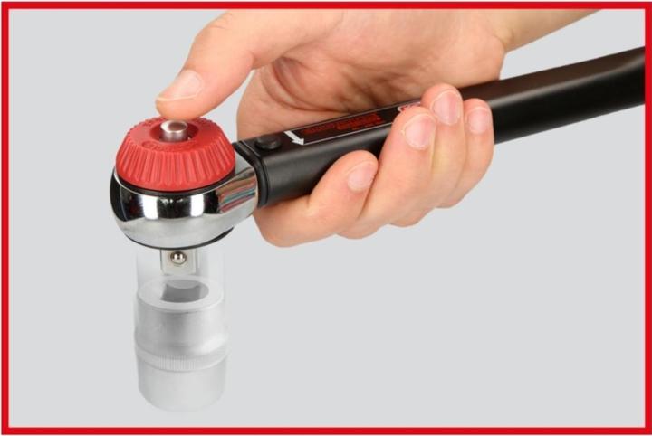 Productafbeelding KS Tools 1/2ERGOTORQUEprecisie momentsleutelset, 20-200Nm, 11 stuks. (1/2", 20 Nm, 200 Nm)