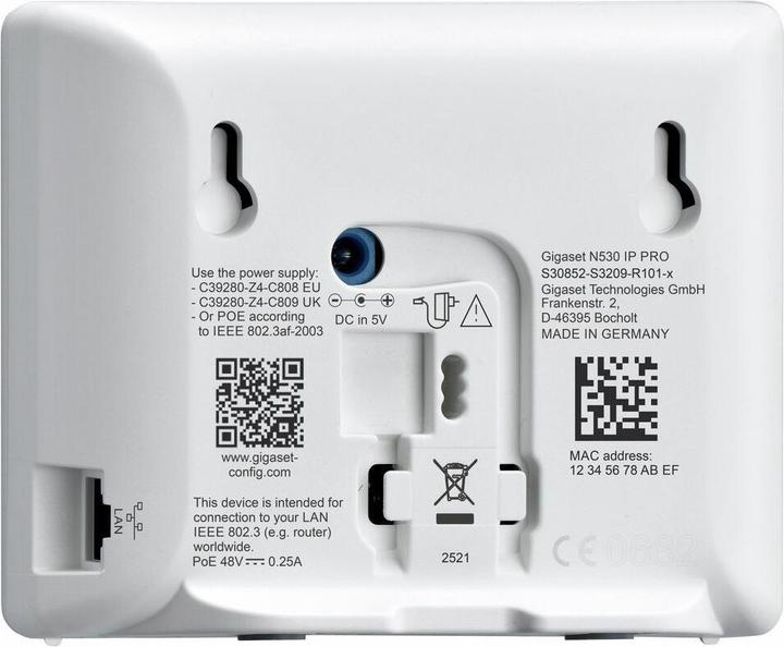 Actual product image Gigaset PRO bundle consisting of N530 IP PRO DECT base station plus S700H DECT handset