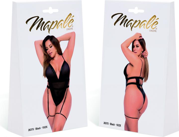 Produktbild Mapale Bodysuit - 1X/2X - Schwarz (XXS)
