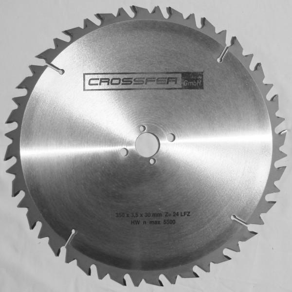 Produktbild Crossfer - Hochleistungs-HM-Sägeblatt Holz-Grobschnitt 350 mm