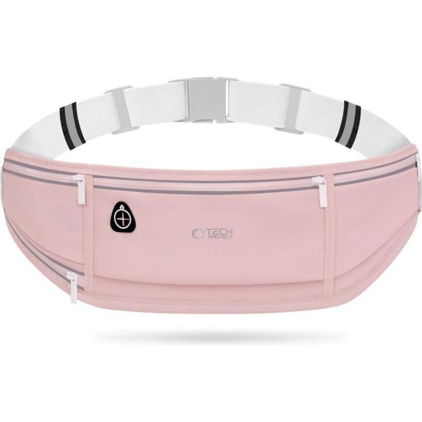 Tech-Protect, Bauchtasche, M3 Universal Sport Waist Bag Dusty Rose, Rosa