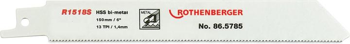 Rothenberger Universeel zaagblad, 150x20x0,9, 13 TPI (verpakking van 5)