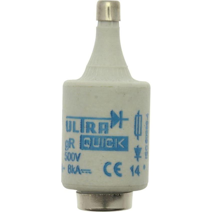 25x Eaton, Sicherung, Sicherungseinsatz, Niederspannung, 4 A, AC 500 V, 50 kA, D2, gR, IEC, ultra rapid 4D27R (Diazed-Si...
