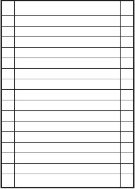 Nutritional values and ingredients Oxford Exercise book, A4, ruling 27 (A4, Lined, Hardcover)