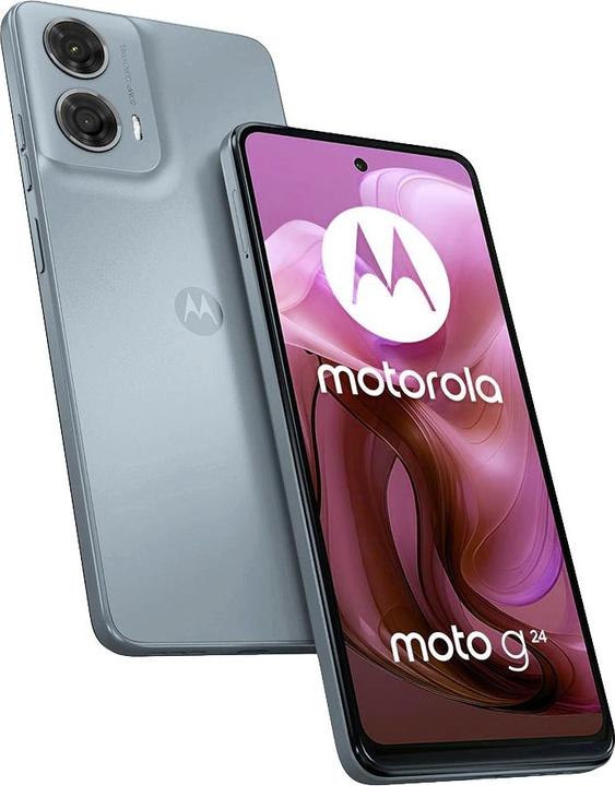 Actual product image Motorola Moto G24 Power (256 GB, Glacier Blue, 6.57", Dual SIM, 4G)