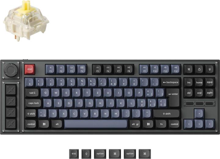 Image du produit Keychron Lemokey L3 (CH, Sans fil, Filaire)