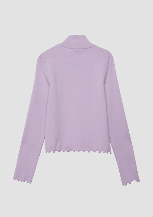 Produktbild s.Oliver Sweatjacke mit Rippstruktur und 2-Way-Zipp (146, 152)