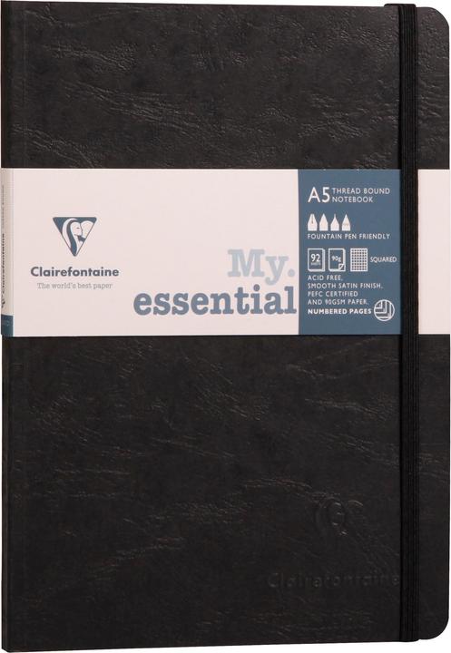 Immagine prodotto Clairefontaine Borsa dell'età (A5, Quadretti, Copertina rigida)