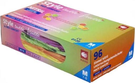 Produktbild Style Tuttifrutti Nitrilhandschuhe Farbmix Small (S)