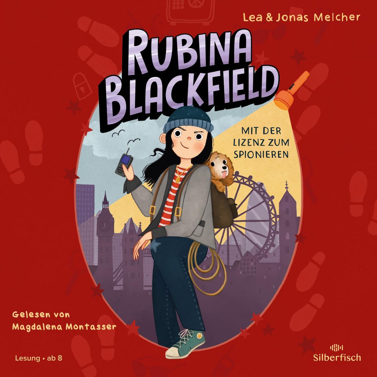 Rubin Blackfield Bd1 - Mit der Lizenz zum Spionieren, Hörbücher von Lea Melcher, Jonas Melcher, Magdalena Montasser