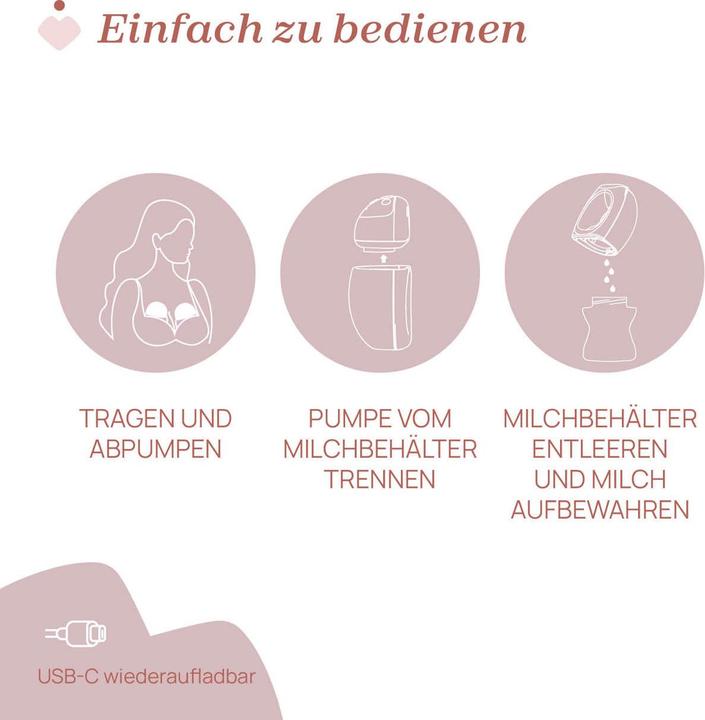 Actual product image Chicco Freihändige Elektrische Doppelmilchpumpe