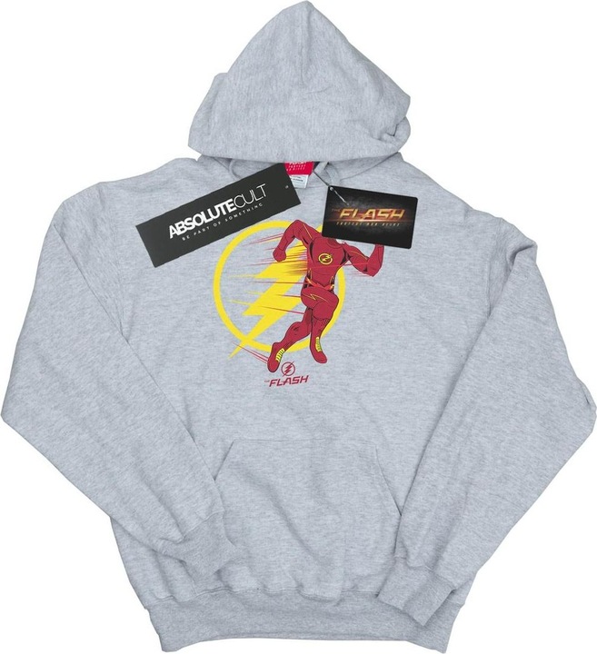 Immagine prodotto The Flash Running Emblem Felpa con Cappuccio Uomo (S)