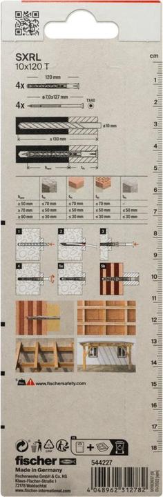 Produktbild Fischer Langschaftdübel (4 Stk.)