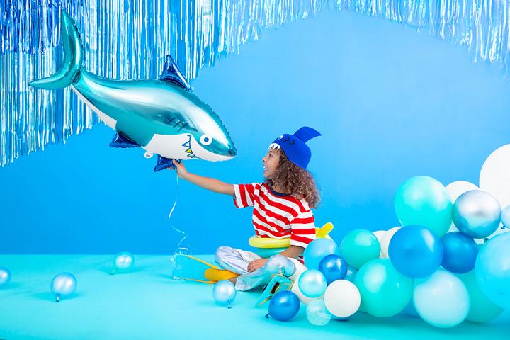 Image du produit Partydeco Ballons à effet miroir bleu - 10 pcs. (10 x)