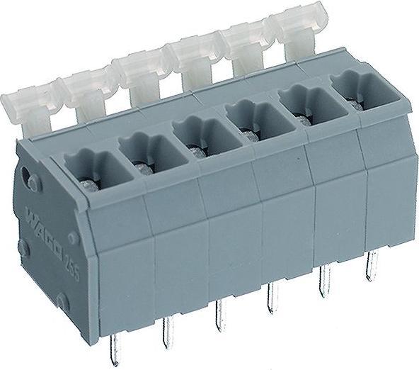 Image du produit Wago 255-412 Bornier pour circuit imprimé 0,08-2,5 mm² gris