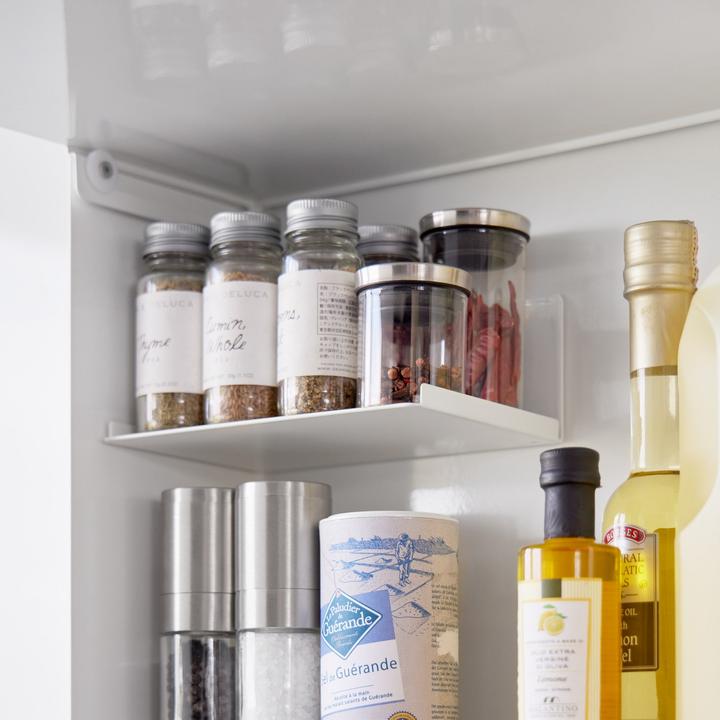 Actual product image Yamazaki 3-tier TOWER spice rack