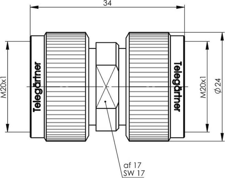 Immagine prodotto Telegärtner Connettore 4.3-10