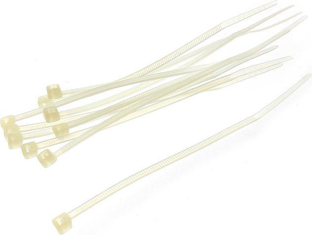 Produktbild InLine ® Kabelbinder, Länge 100 mm, Breite 2,5 mm, natur, 100 Stück (Kunststoffkabelbinder, 100 mm, 100 Stk.)