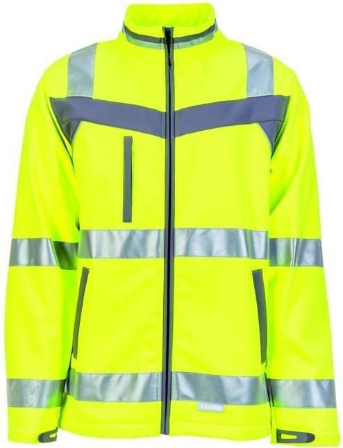 Produktbild Planam Softshelljacke gelb/schiefer M L (L)