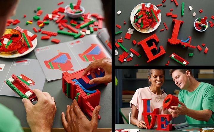 Actual product image LEGO Love (31214, LEGO Art)
