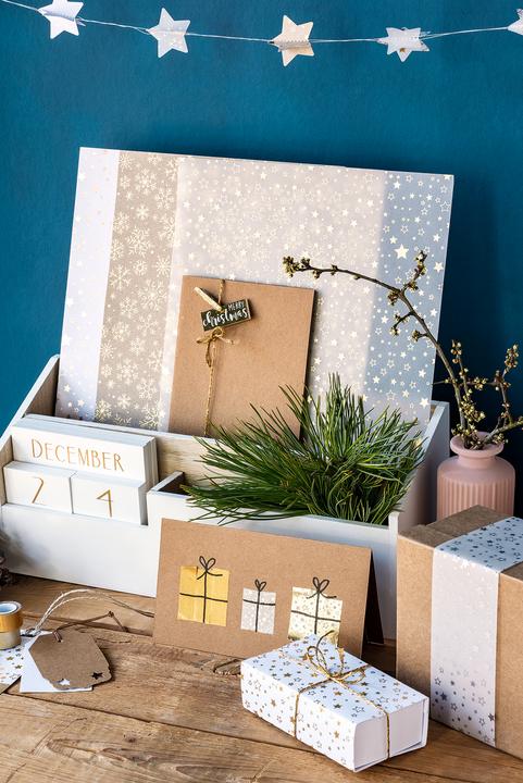 Image du produit Heyda Carton à motifs "étoiles", 50 x 70 cm (220 g/m², 1 x)