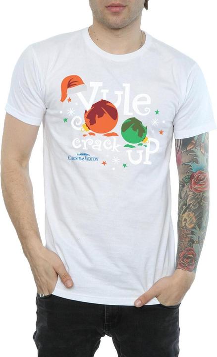 Immagine prodotto National Lampoon´s Vacation National Lampoon's Christmas Vacation Yule Crack Up Maglietta Uomo (S)