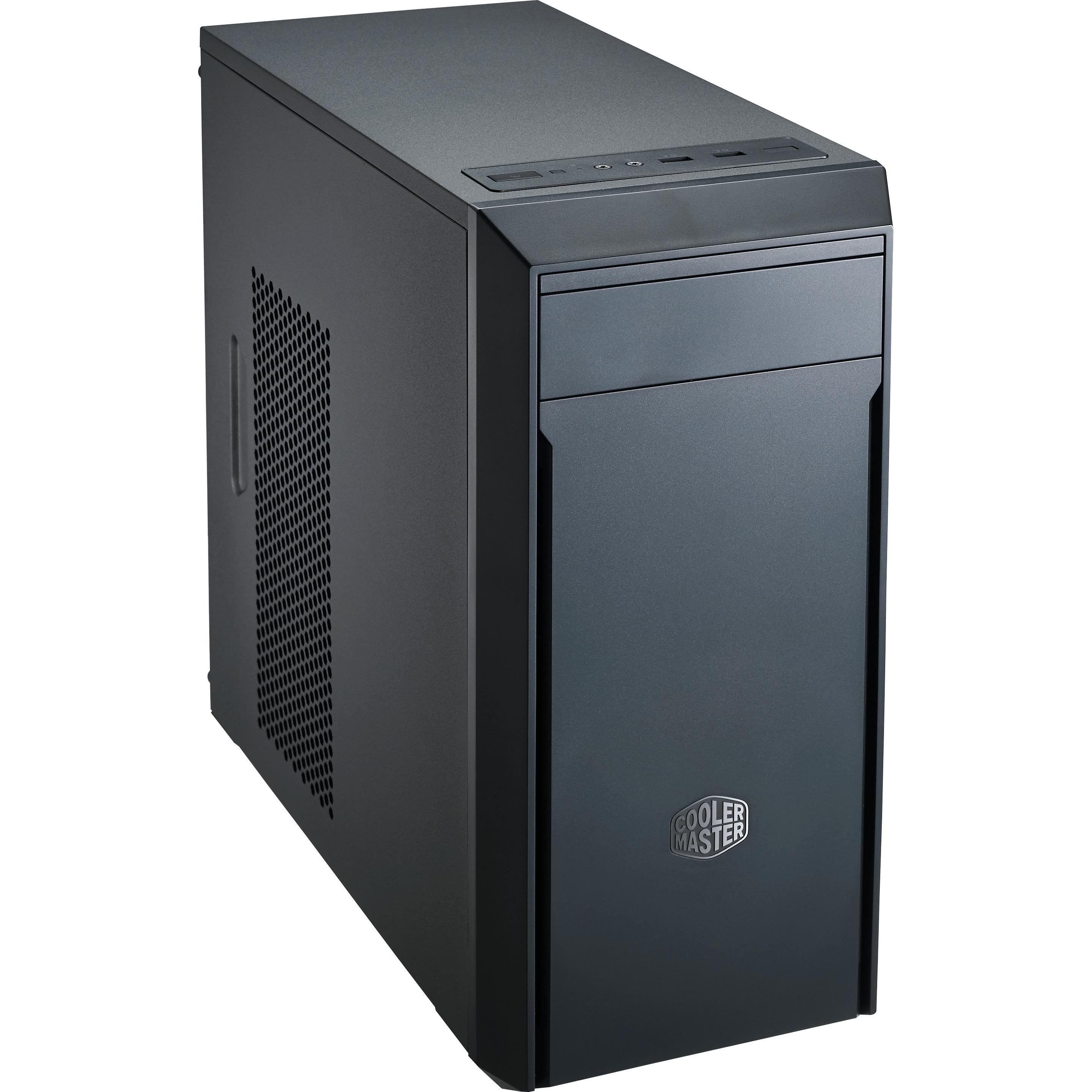 Thumbnail - Cooler Master CASE MID-TOWER NO PSU FORCE 251 1USB3 1USB2 BLACK (ATX, mATX), PC Gehäuse, Schwarz