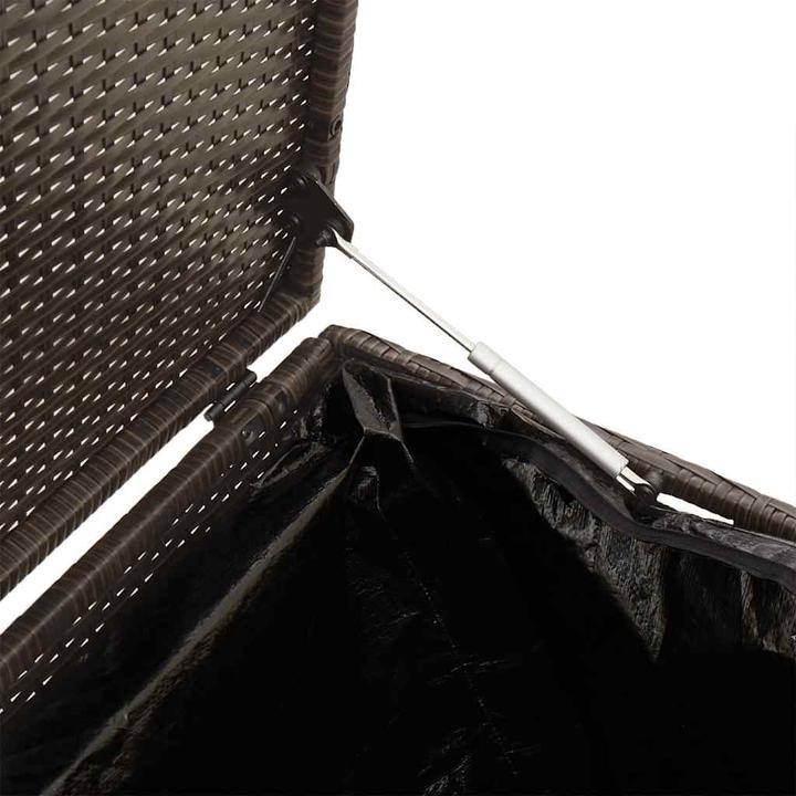 Actual product image vidaXL Garten-Aufbewahrungsbox