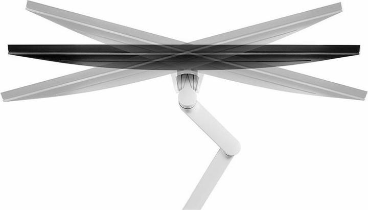 Actual product image Neomounts Table mount dual 100x100 -8kg 17-27"/h?v/incline/pivot/clamp/white? (Table, 27", 8 kg)