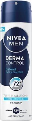 Actual product image NIVEA Men Derma Control Defend Antiperspirant Spray 150ml (Spray, 150 ml)