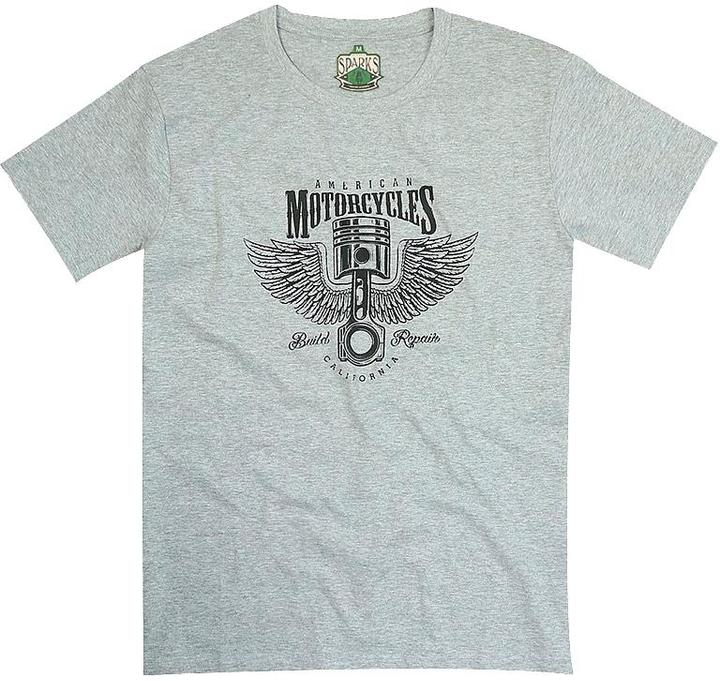 Produktbild Sparks OPALTON Herren T-Shirt dunkel grau XXL (XXL)