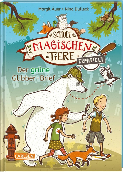 Immagine prodotto Die Schule der magischen Tiere ermittelt 1: Der grüne Glibber-Brief (Zum Lesenlernen) (Tedesco, Margit Auer, Nina Dulleck, 2020)
