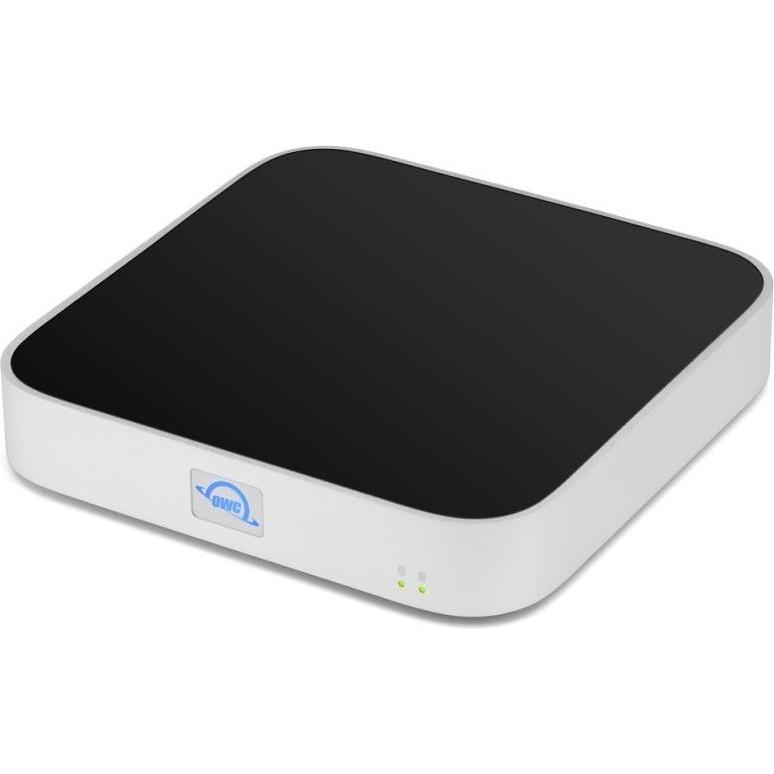 OWC 2.0TB (HDD) miniStack STX Stackable Storage and Thunderbolt Hub Xpansion Solution - Silver, Festplattengehäuse, Silb...