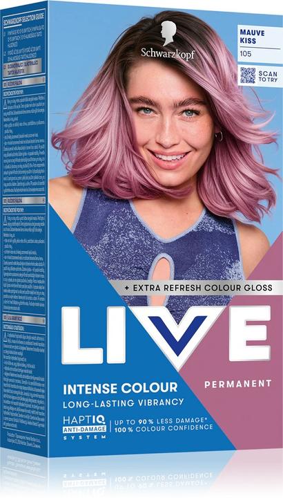 Produktbild Schwarzkopf Intensive Live-Farbe Dauerhafter Haarfärbemittel