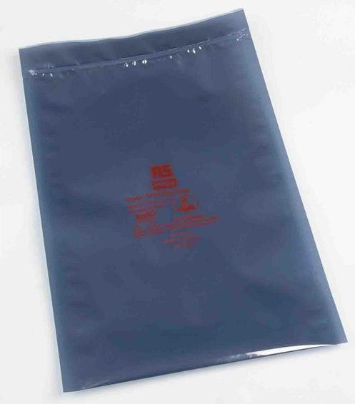 RS PRO ESD-veilige zak, rits, H. 255 (100 Pcs.)